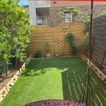 Joli Avec Jardin Lägenhet *